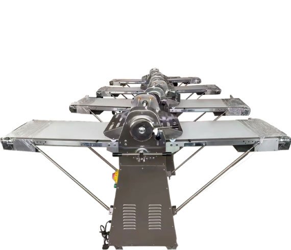 Seek King LSP Floor Standing Semi-automatic Stainless Steel Pastry Dough Sheeter