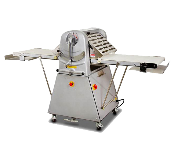Seek King P Floor Standing Semi-automatic Stainless Iron Pastry Dough Sheeter