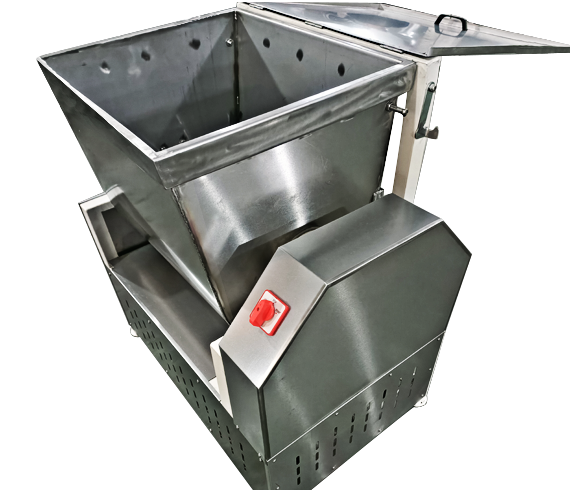 Semi-automatic dough mixer