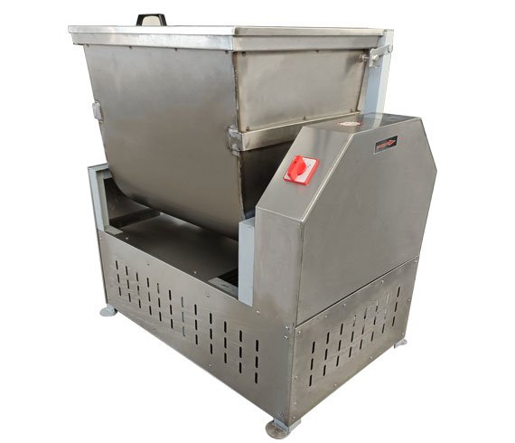 Semi-automatic dough mixer